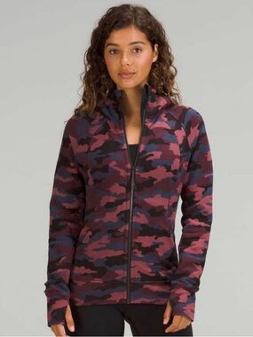 Lululemon Scuba Full-Zip Hoodie | Women’s Size 12 | Heritage 365 Camo | Cozy